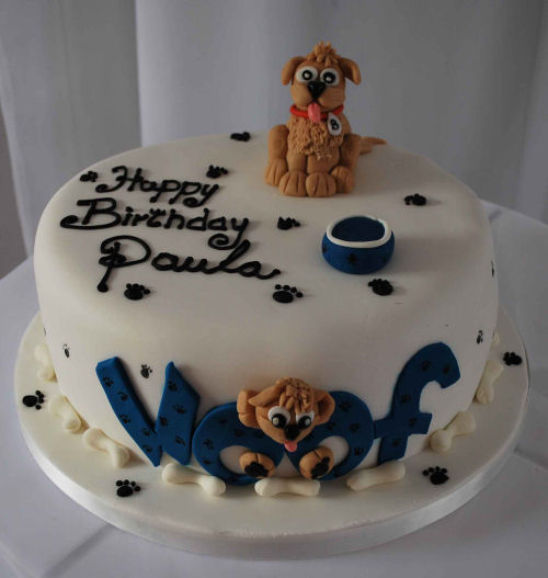 7 Photos of Puppy Themed Birthday Party Cakes