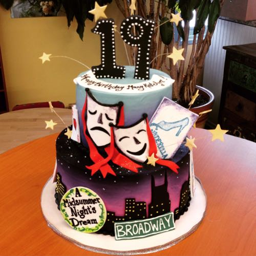 12 Photos of Drama Birthday Cakes