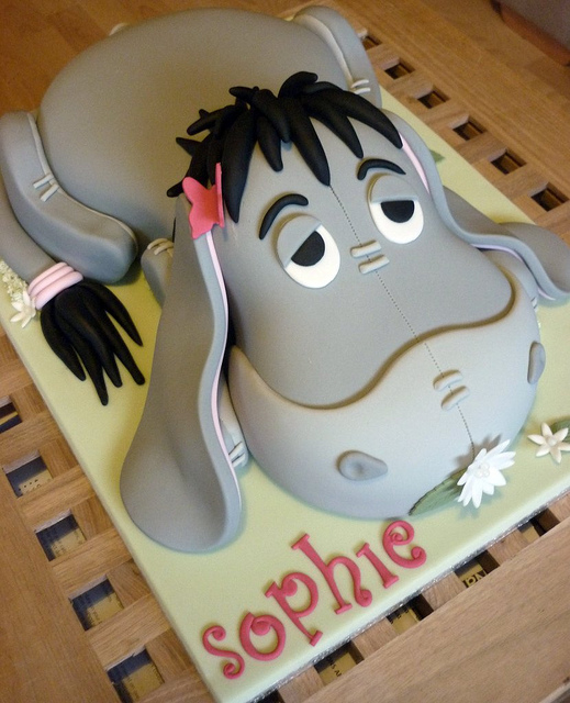 Eeyore Birthday Cake