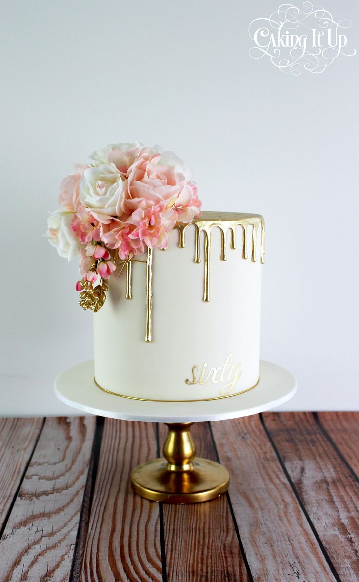 Elegant Birthday Cake