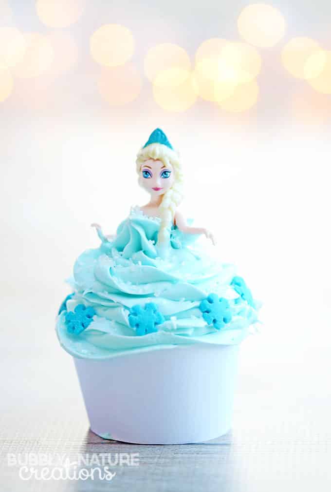 Elsa Frozen Cake Cupcakes