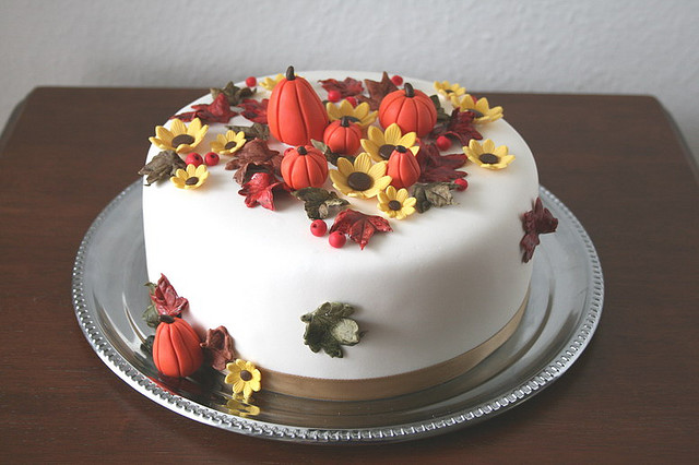 Fall Autumn Birthday Cake Ideas