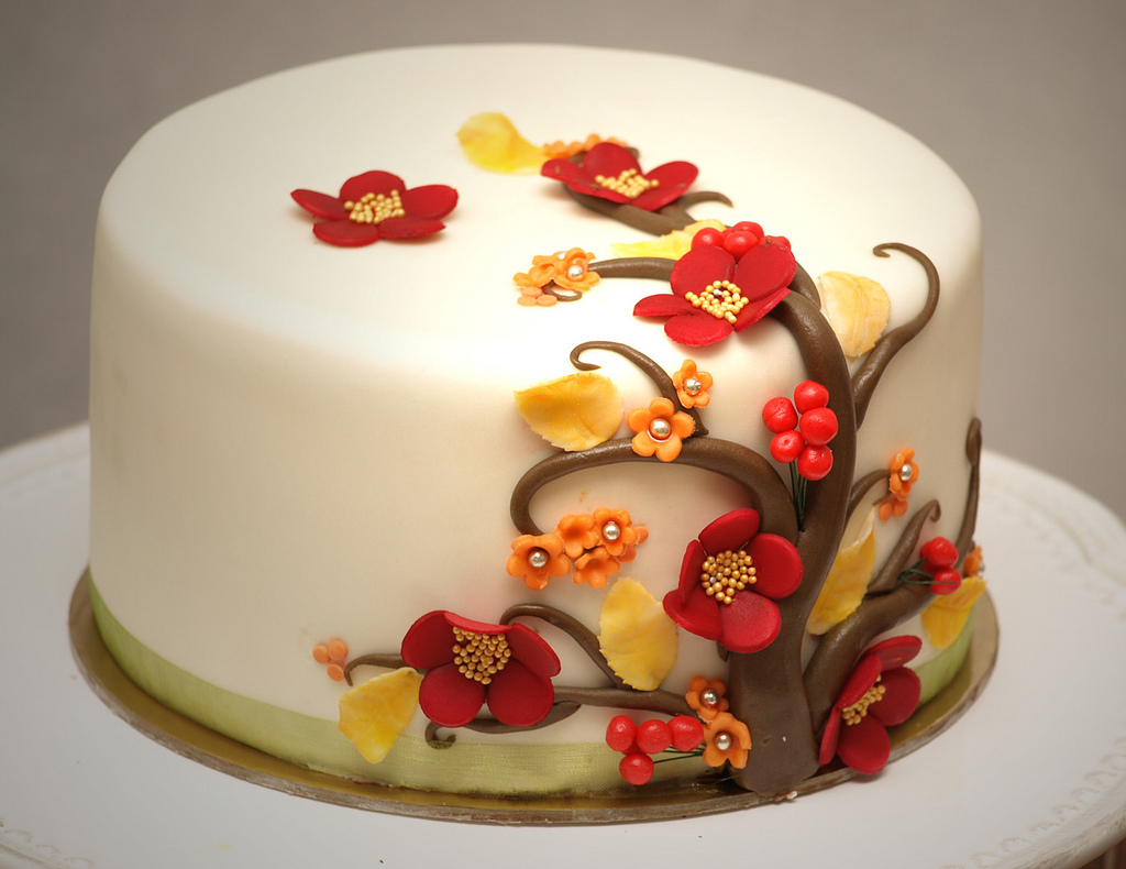 11 Photos of For Birthday Cakes Design With Autum