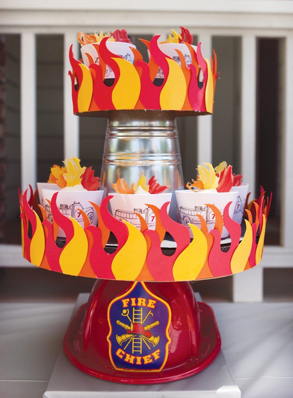 9 Photos of DIY Fire Truck Birthday Cupcakes