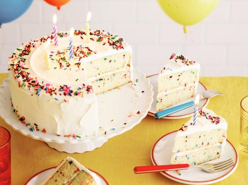 Fluffy Birthday Cake Confetti