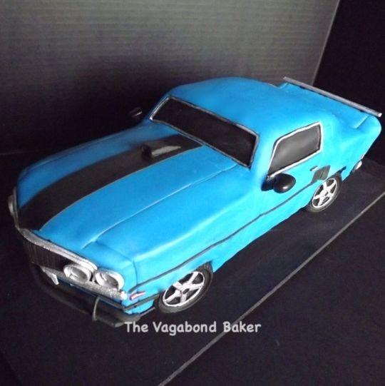 Ford Mustang Cake