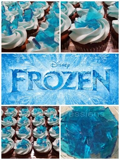 Frozen Homemade Cupcake Ideas