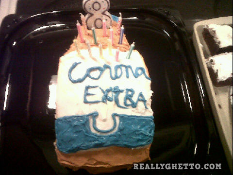 Funny Ghetto Birthday Cake