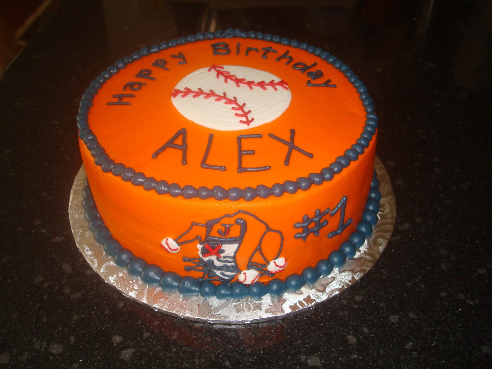 Happy Birthday Alex Cake