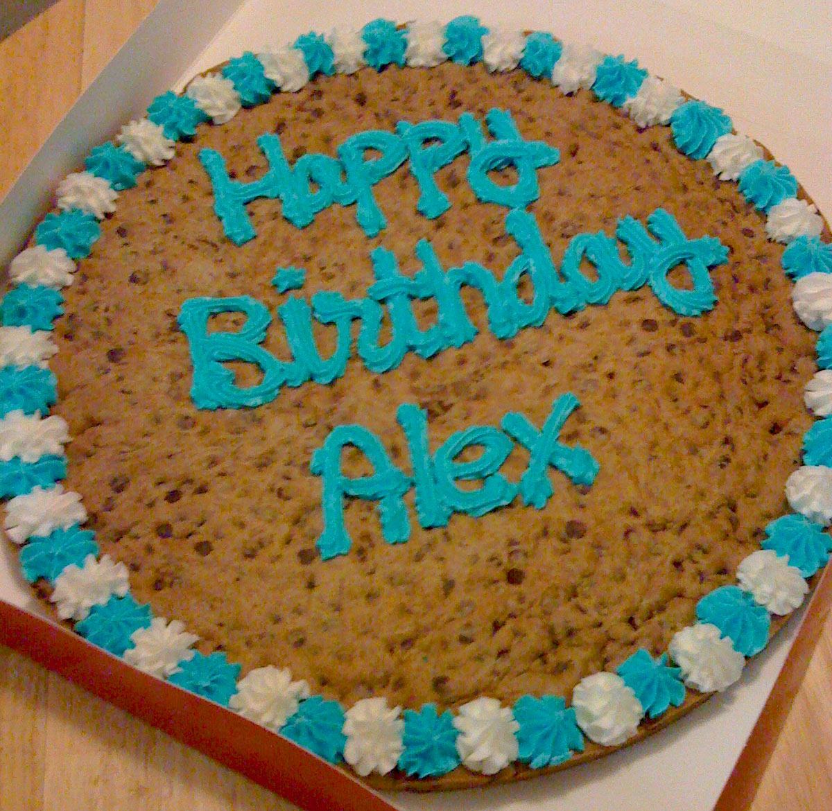 Happy Birthday Alex Cake