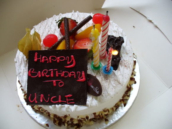 Happy Birthday Uncle Cake