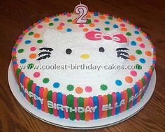 Hello Kitty Birthday Cake