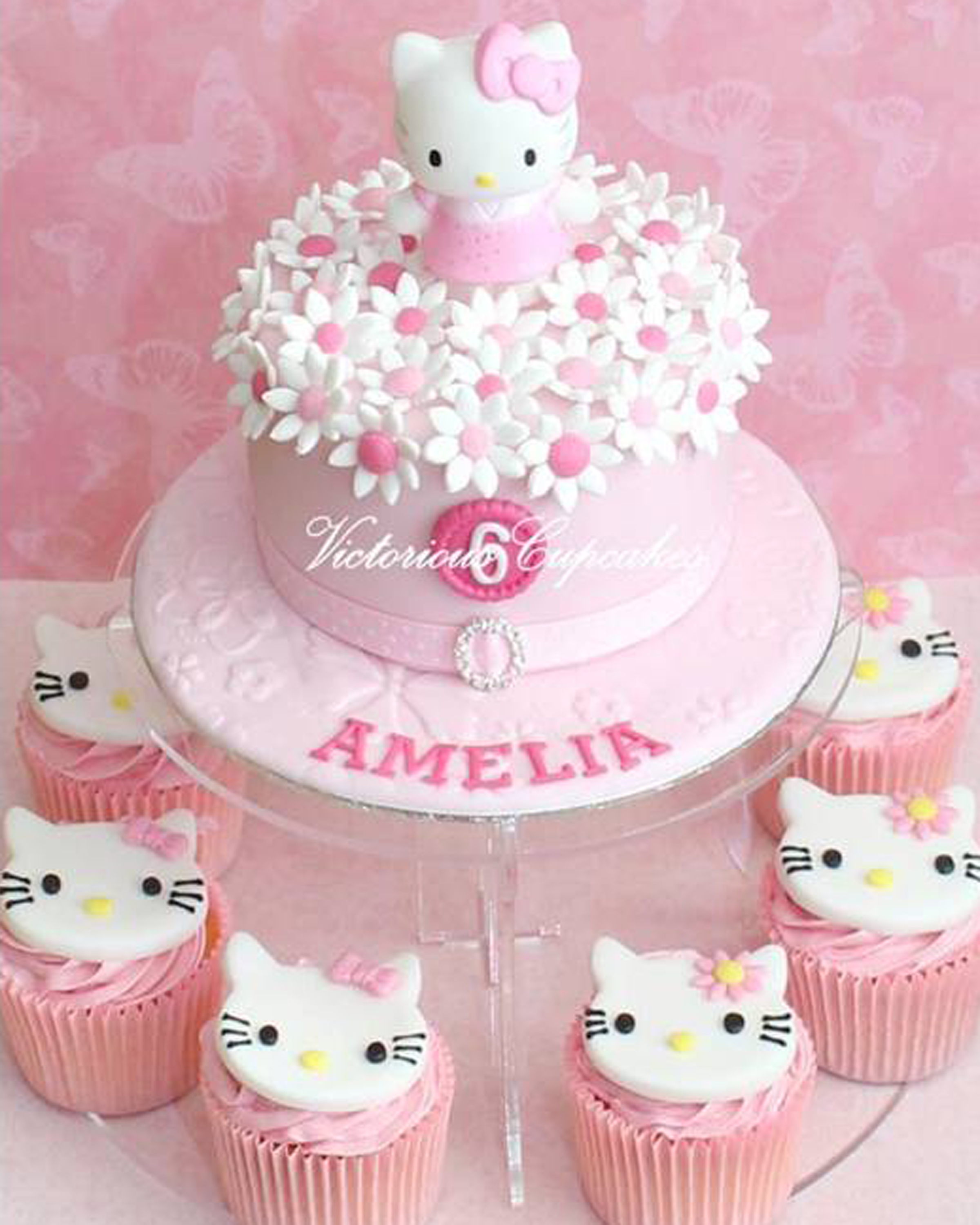 Hello Kitty Birthday Cake