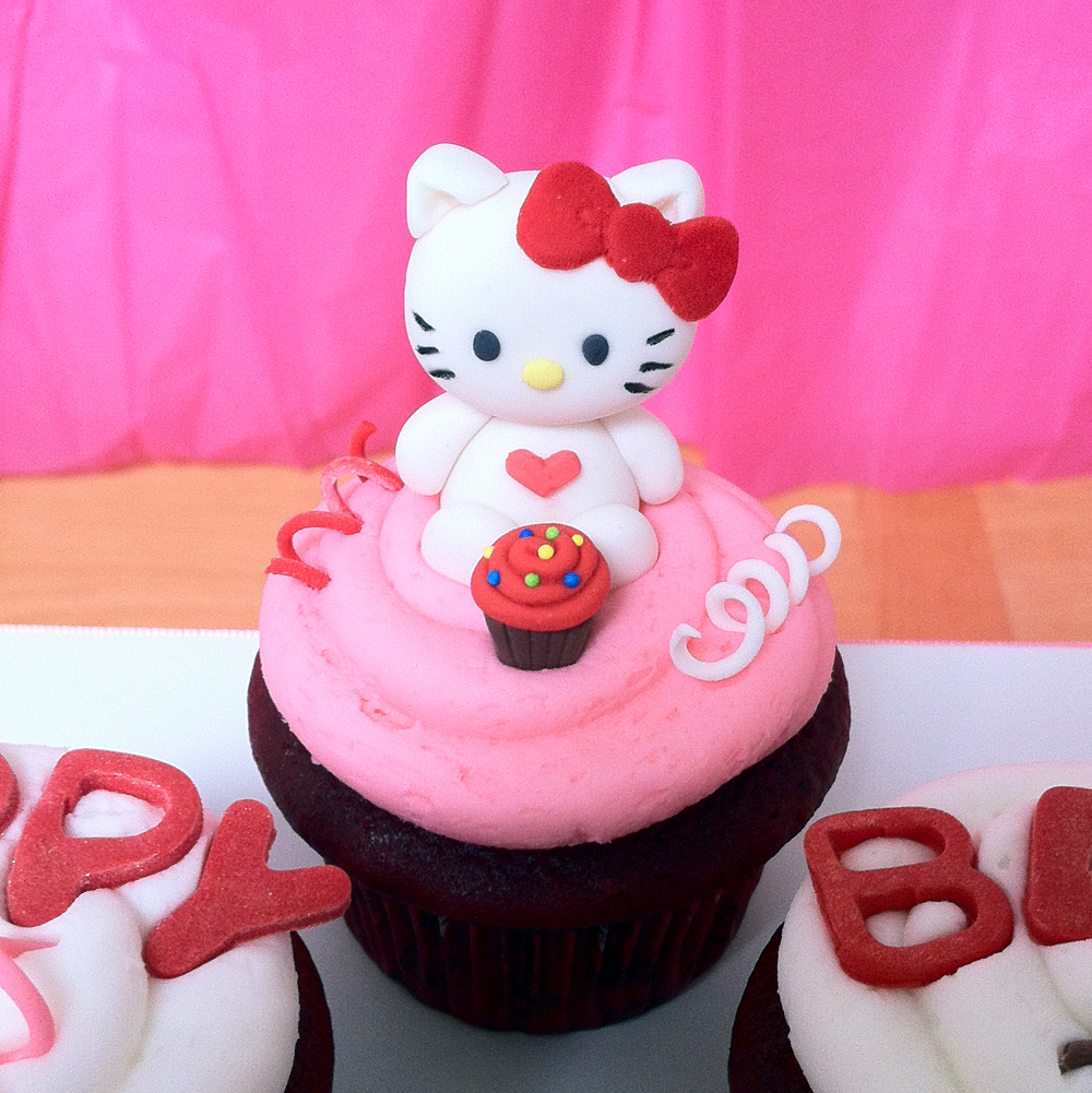 Hello Kitty Cupcakes