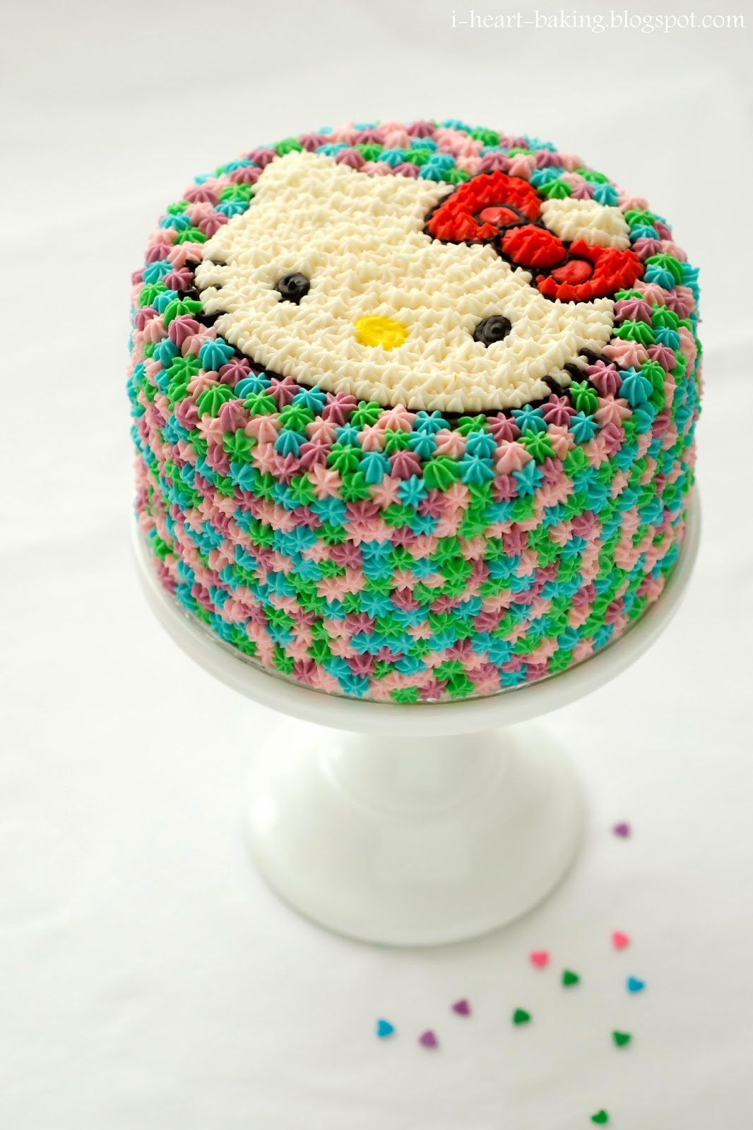 Hello Kitty Happy Birthday Cake