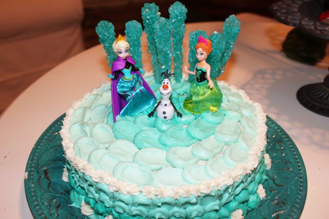 Homemade Birthday Cake Frozen