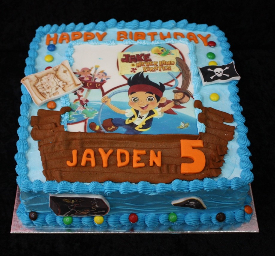 Jake and Neverland Pirates Cake