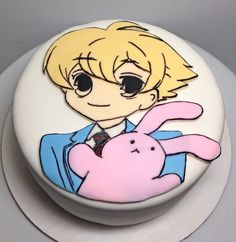 Japanese Anime Birthday Cake