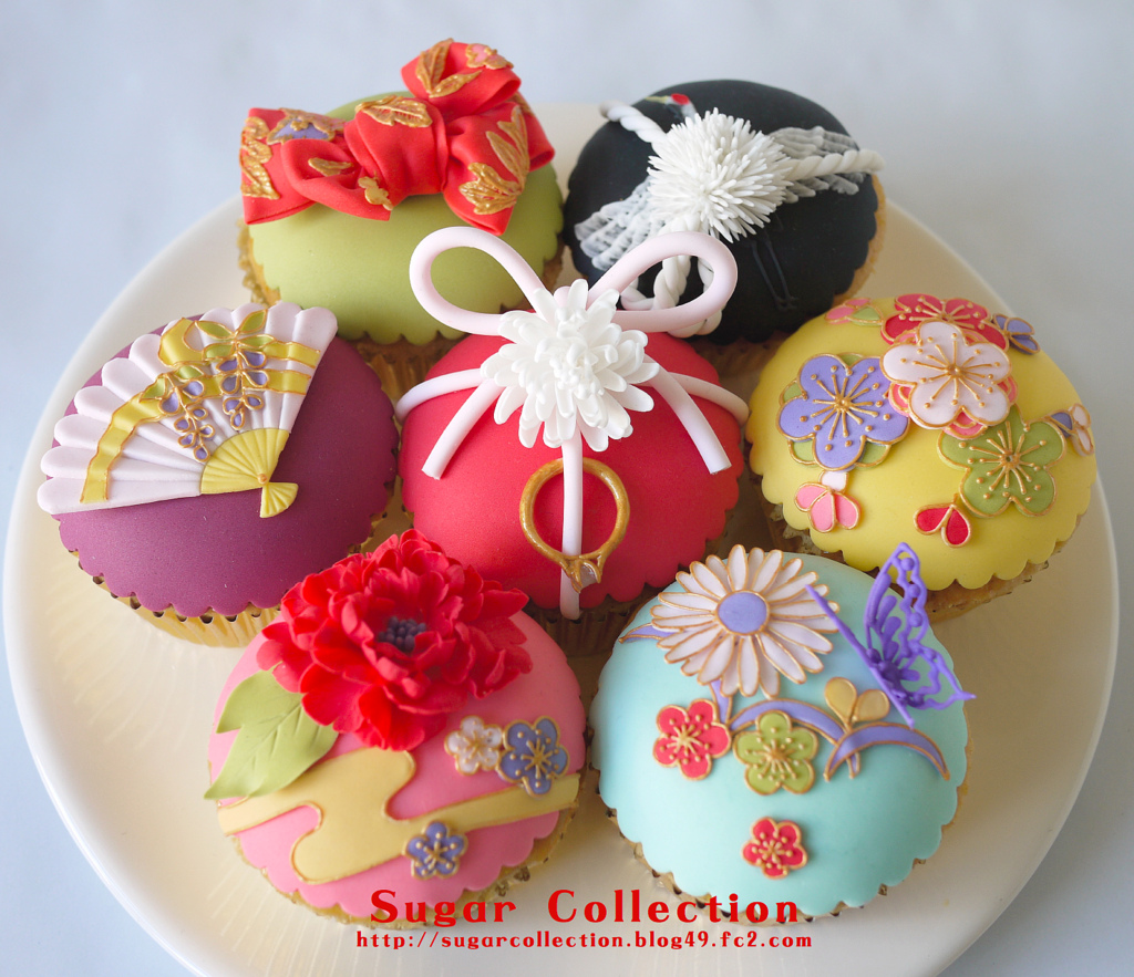 Japanese Wedding Cupcakes