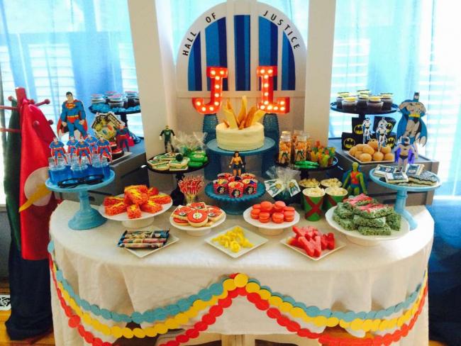 Justice League Birthday Party Ideas