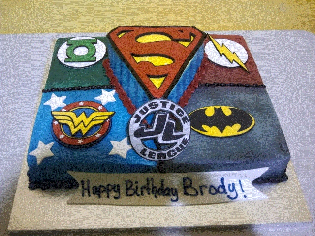 9 Photos of Justice League Birthday Cakes Boys