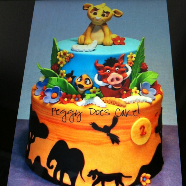 Lion King Cake