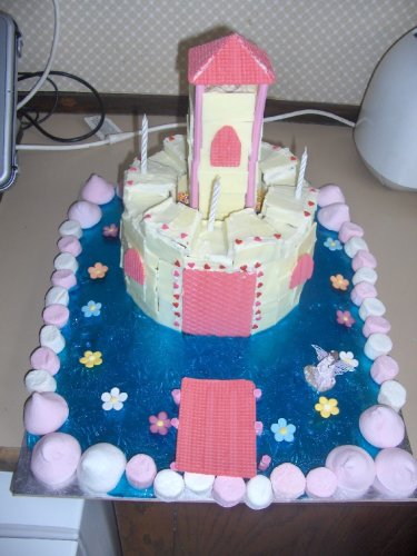 9 Photos of Little Girl Birthday Cakes Castles