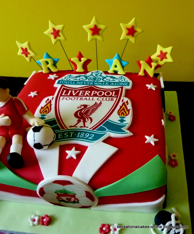 Liverpool Football Club Birthday Cake