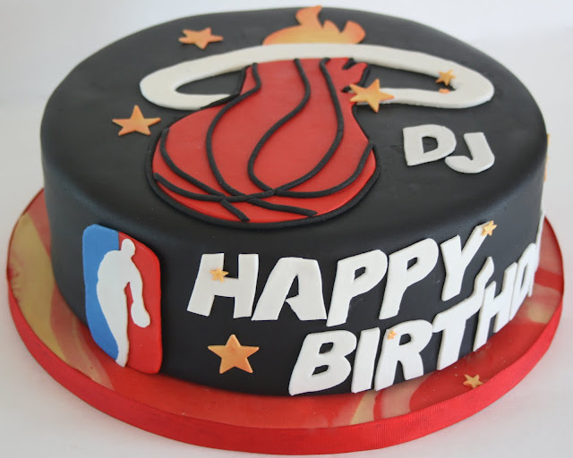 Miami Heat Cake