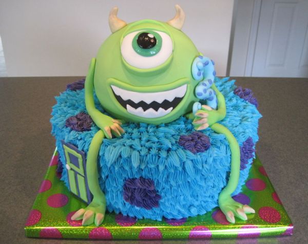 10 Photos of Cool Looking Monster Birthday Cakes