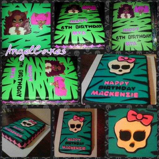 Monster High Sheet Cake