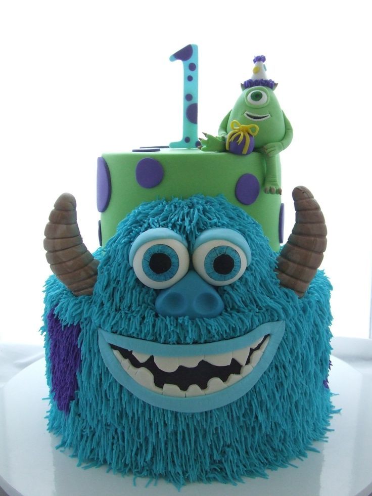 Monsters Inc Birthday Cake