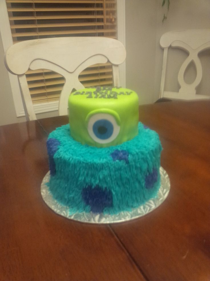 Monsters Inc Birthday Cake