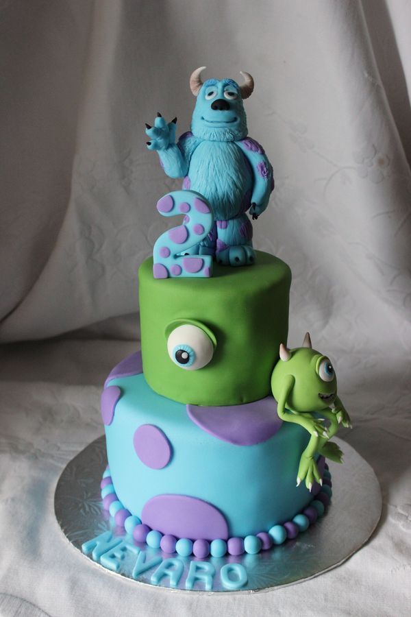 Monsters Inc Birthday Cake