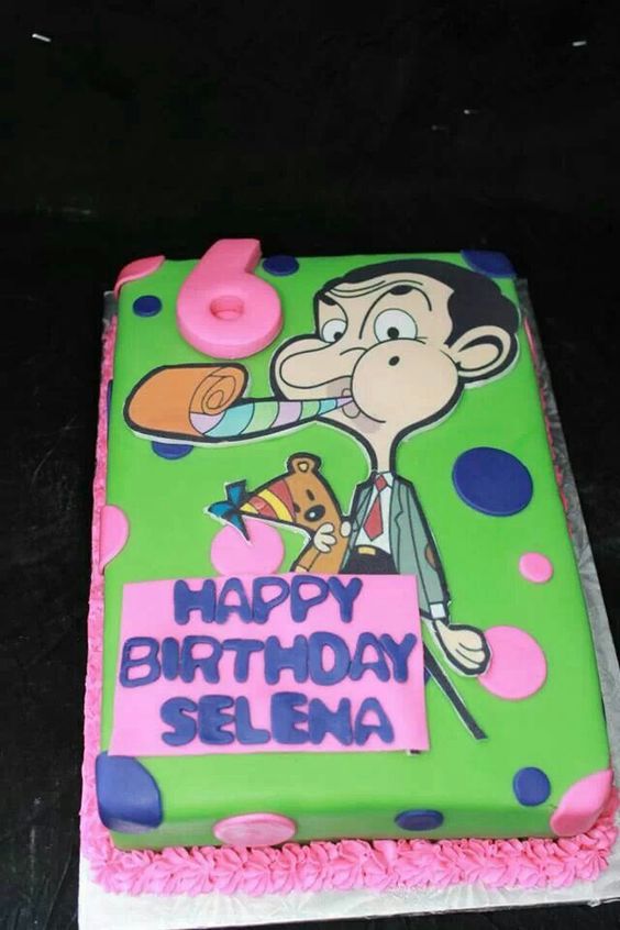 Mr Bean Birthday Cake