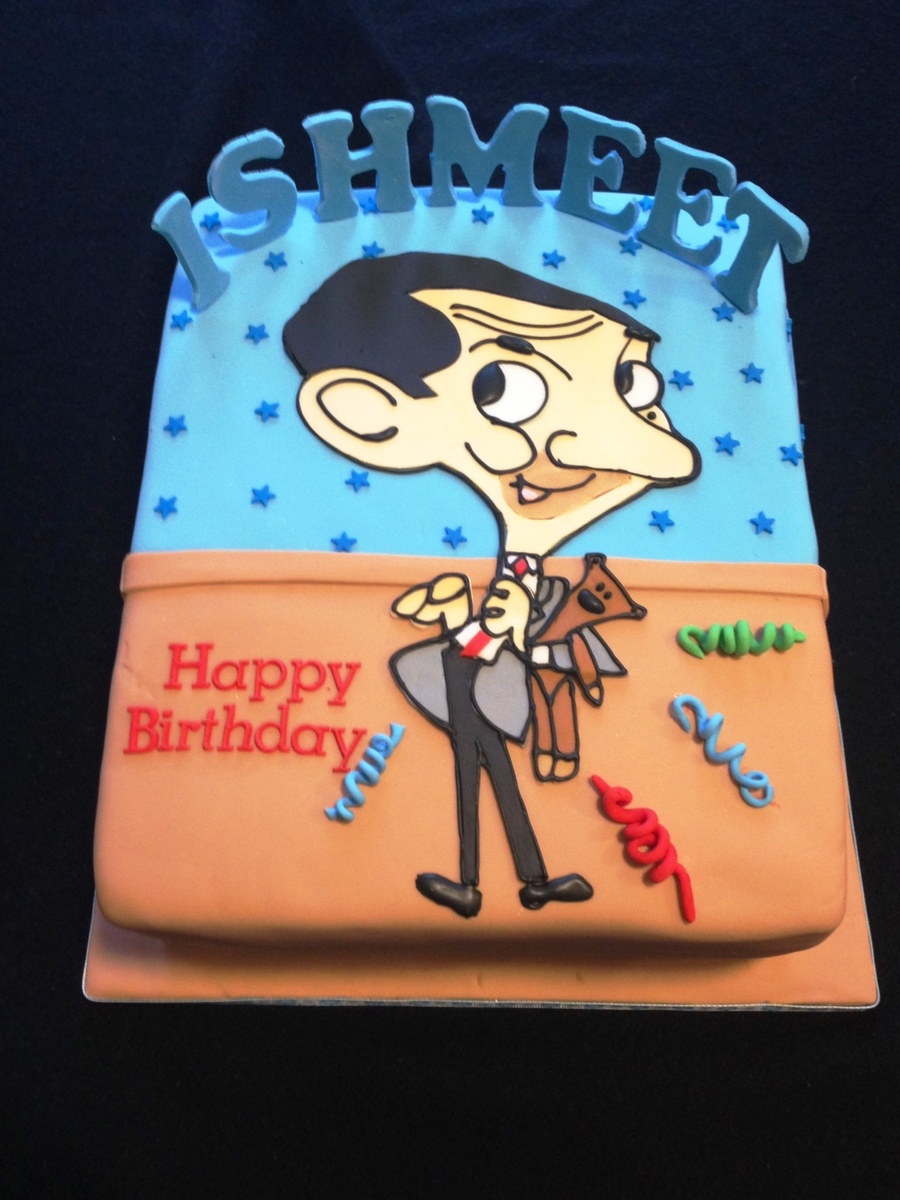 Mr Bean Birthday Cake