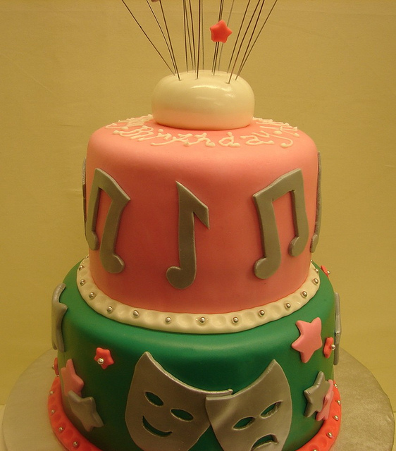 Music Birthday Cake