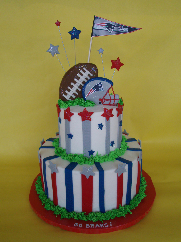 New England Patriots Cake