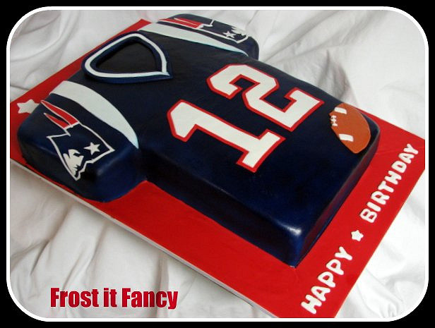 New England Patriots Cake