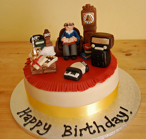 Old Man Birthday Cake Ideas