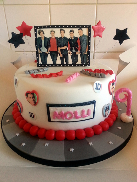 One Direction Birthday Cake Girl