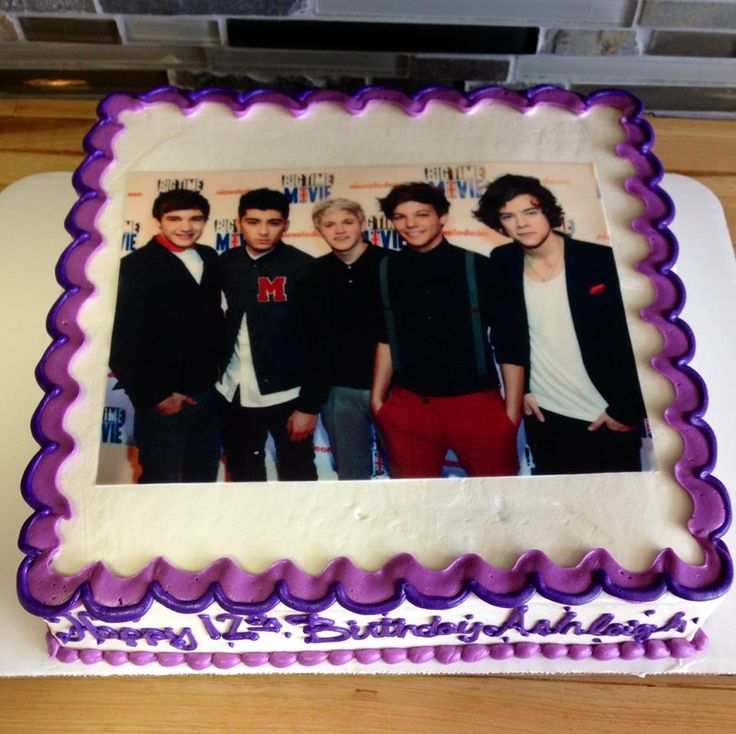 One Direction Birthday Cake