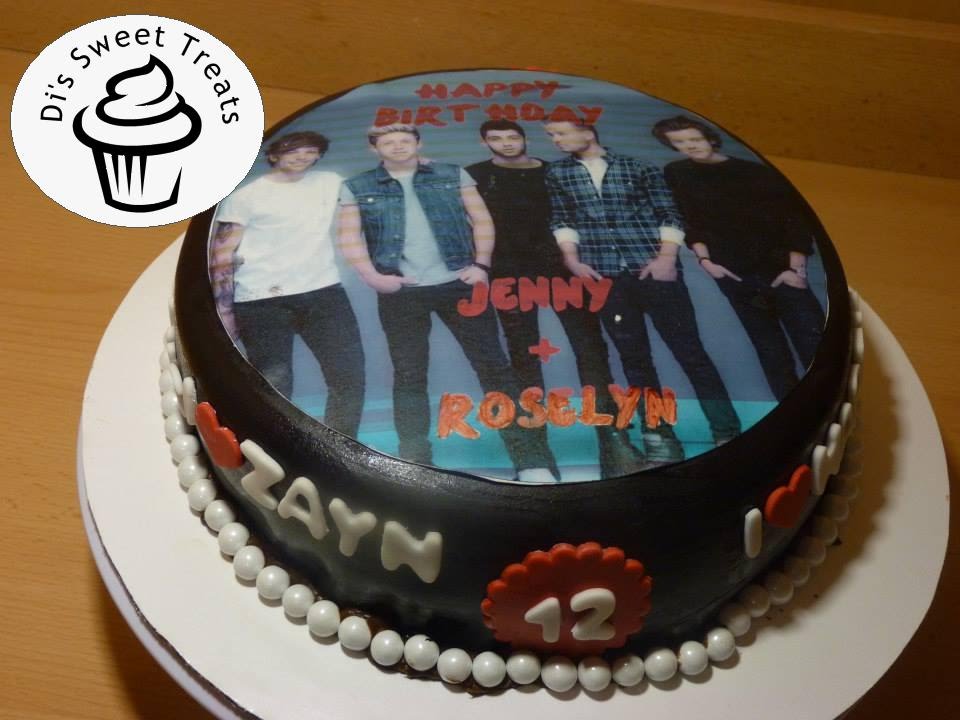 One Direction Cakes at Walmart