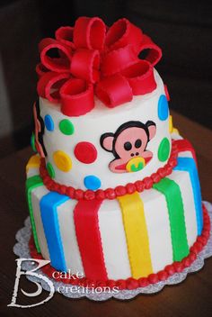 Paul Frank Baby Shower Cake