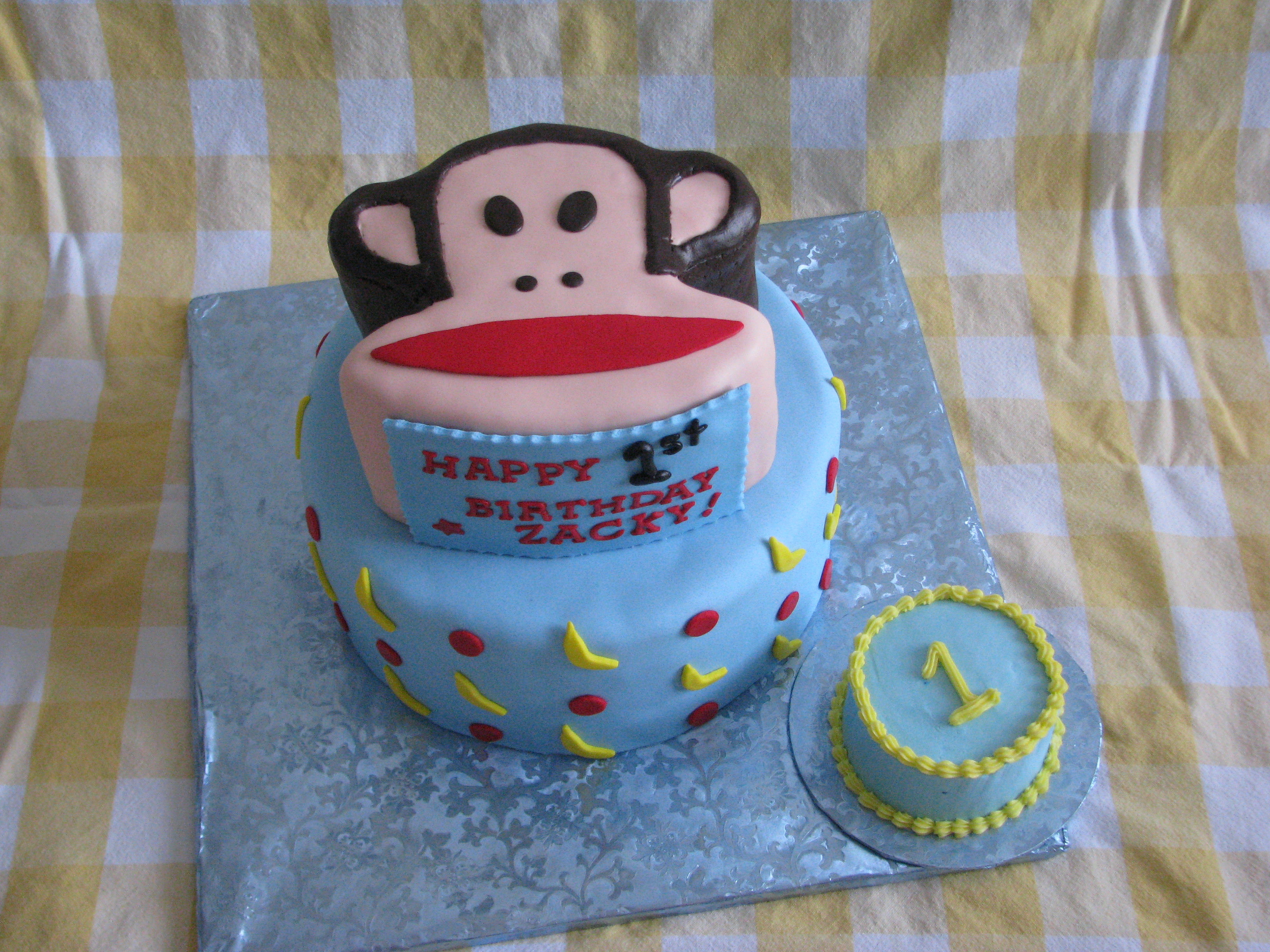 9 Photos of Frank Monkey Birthday Cakes