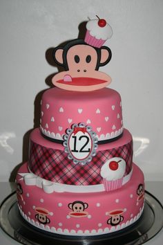 Paul Frank Birthday Cake