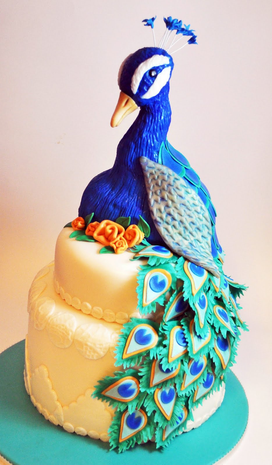 Peacock Birthday Cake Ideas