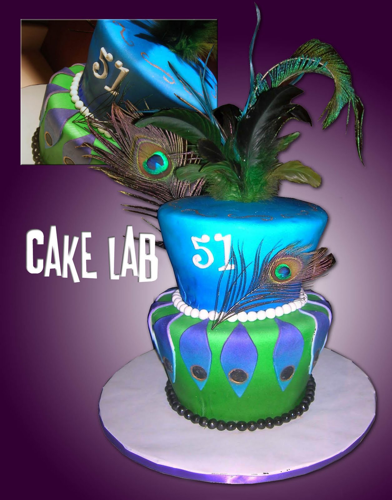 Peacock Birthday Cake Ideas