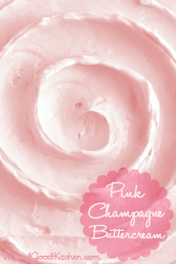 Pink Champagne Buttercream