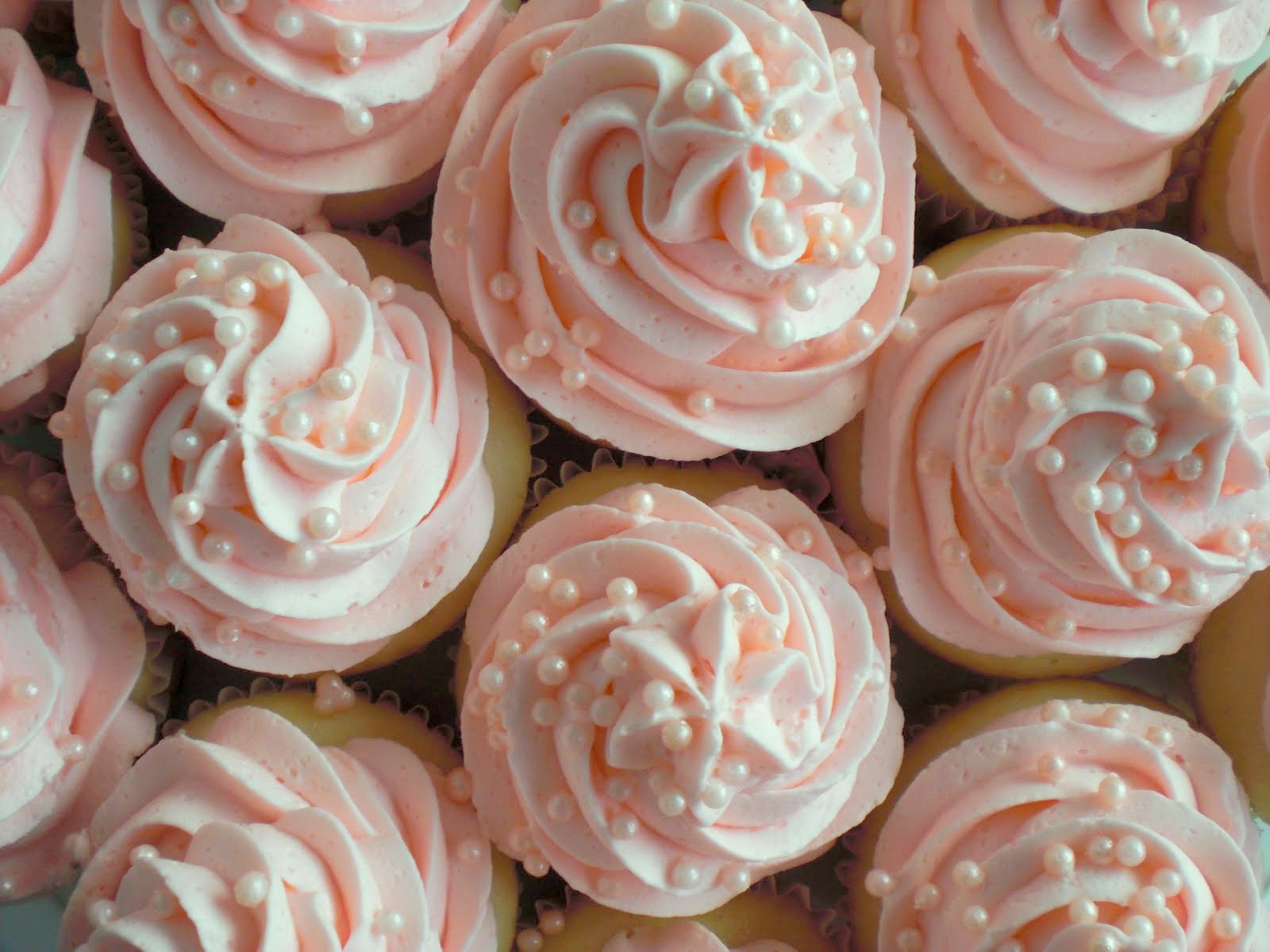 Pink Champagne Cupcakes